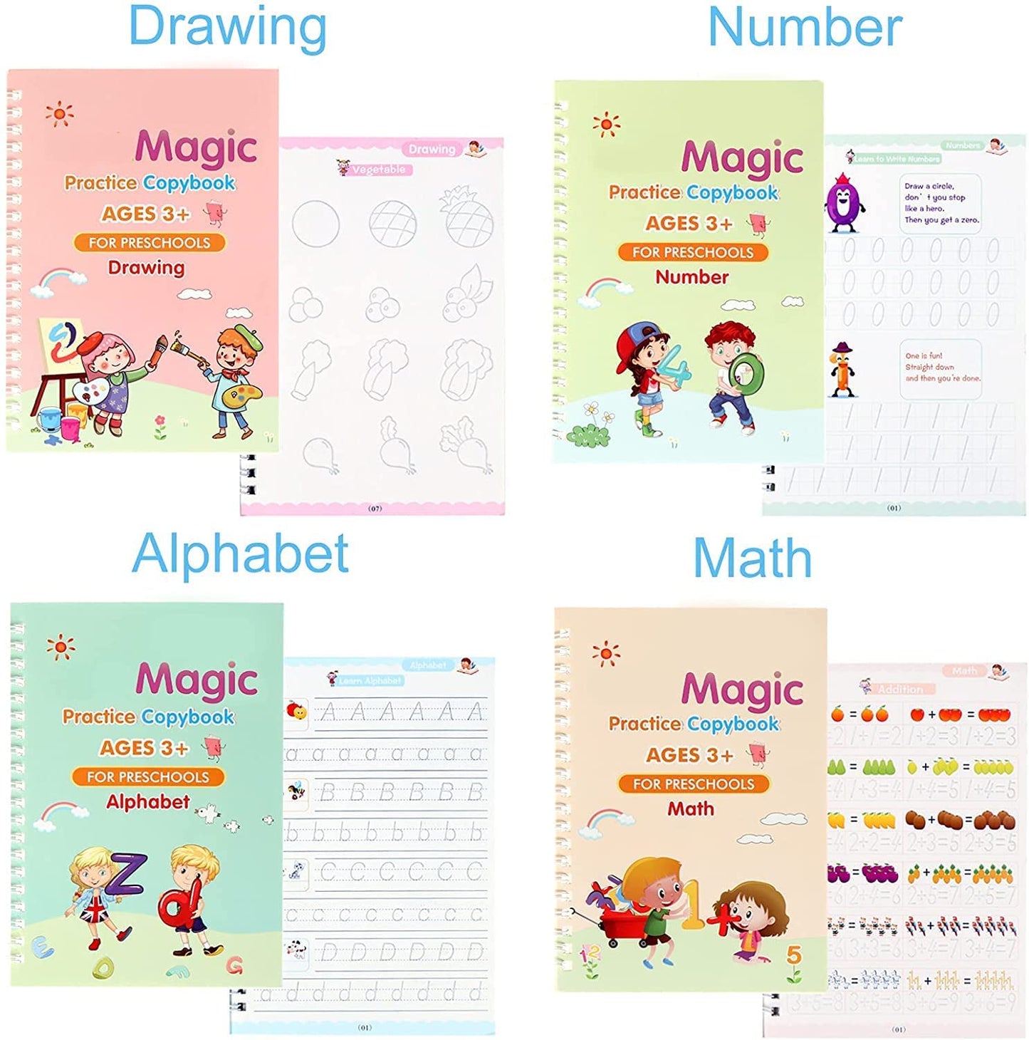 Inkfinity writing kit with Magic Pen &  10 x Magic Refills